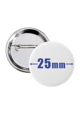 Pack de 100 chapitas metalicas 25 mm