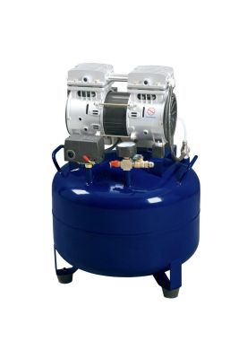 Compresor Dental silencioso 1.5HP 30Litros