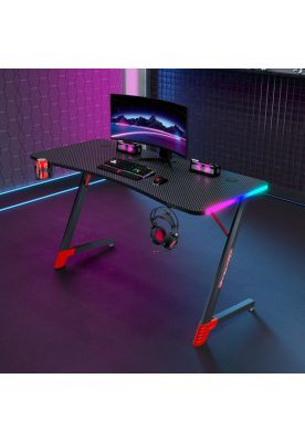 Imagen 2 del producto Escritorio Gamer profesional luces RGB 120cm Chic Home