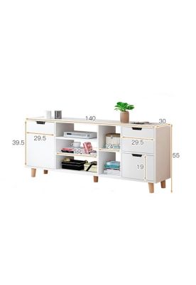 Imagen 2 del producto Rack TV 140x30x55cm 3 cajones Chic Home