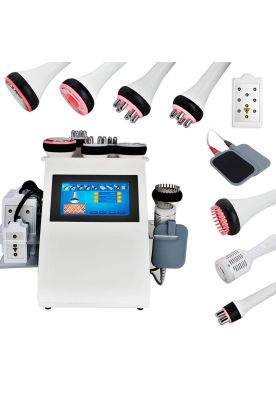 Imagen 2 del producto Maquina cavitación 80K   9 en 1 + lipoláser + electroestimulación + Rf + Vacuum