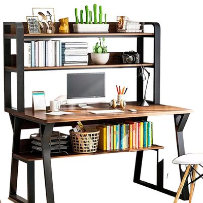 Imagen 2 del producto Escritorio Moderno Con Repisas 147x120x60x72