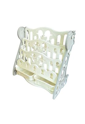 Imagen 2 del producto Librero Estantería Plástica Para Niños 3 Alturas ChicHome