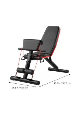 Imagen 2 del producto Máquina Abdominales Banca De Ejercicios Banda Elasticos