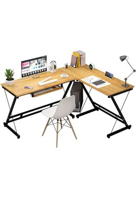 Imagen 1 del producto Escritorio Mesa Forma L Moderno 110*51+120*51cm