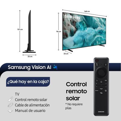 Imagen 2 del producto 75"" QLED Q7FA 4K Vision AI Smart TV (2025)