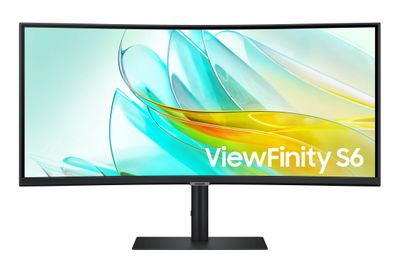 34"" S65UC ViewFinity S6 QHD 100Hz Monitor High Resolution Curvo