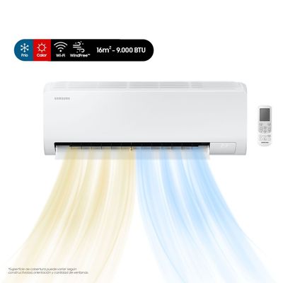 Imagen 2 del producto Aire Acondicionado Split Muro Wind Free Inverter 9000 BTU
