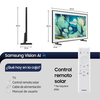 Imagen 2 del producto 50"" The Frame LS03F QLED 4K Art Mode Vision AI Smart TV (2025)