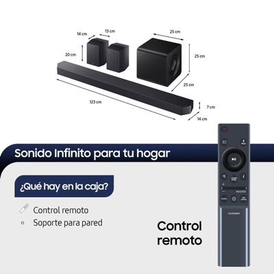 Imagen 2 del producto Q-Series Soundbar HW-Q990F 11.1.4 Subwoofer & Rear Speaker (2025)