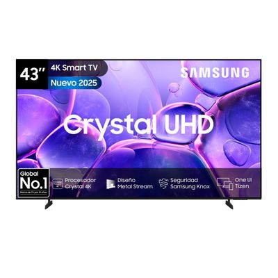Imagen 1 del producto 43"" Crystal UHD U8000F 4K Smart TV (2025)