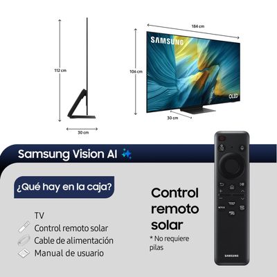 Imagen 2 del producto 83"" OLED S95F 4K Vision AI Smart TV (2025)