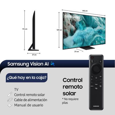 Imagen 2 del producto 85"" QLED Q7F5 4K Vision AI Smart TV (2025)