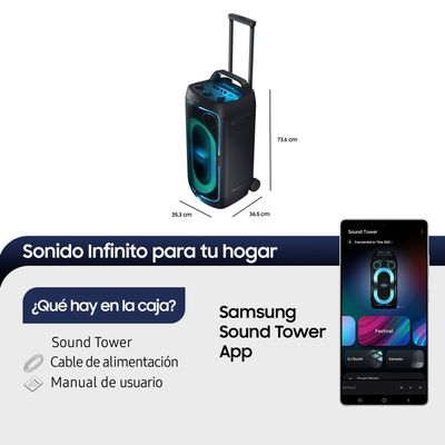 Imagen 2 del producto Sound Tower MX-ST50F 240W (2025)