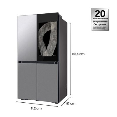 Imagen 2 del producto Refrigerador French Door 699L Bespoke AI Family Hub