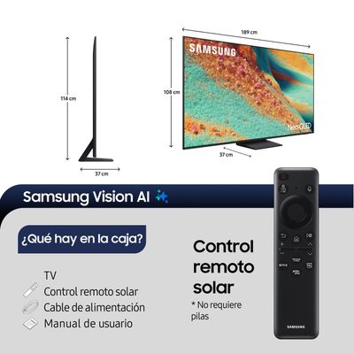 Imagen 2 del producto 85"" Neo QLED 4K QN85F Vision AI Smart TV (2025)
