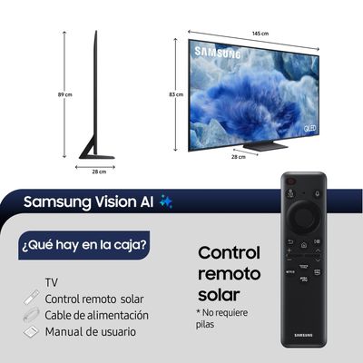 Imagen 2 del producto 65"" QLED Q8F 4K Vision AI Smart TV (2025)