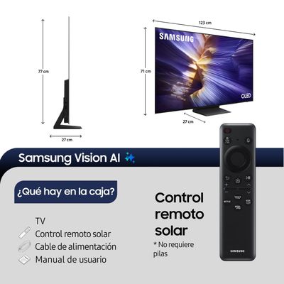 Imagen 2 del producto 55"" OLED S90F 4K Vision AI Smart TV (2025)