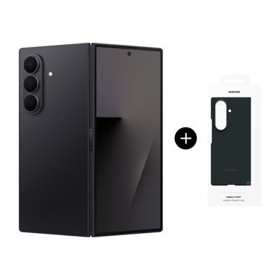 Imagen 1 del producto Galaxy Z Fold7 256GB Negro Intenso + Carcasa Carbono Galaxy Z Fold7