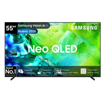 Samsung 55"" Neo Qled Qn80H 4K Vision Ai Smart Tv (2026)
