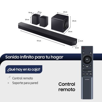 Imagen 2 del producto Q-Series Soundbar HW-Q930F 9.1.4 Subwoofer & Rear Speaker (2025)