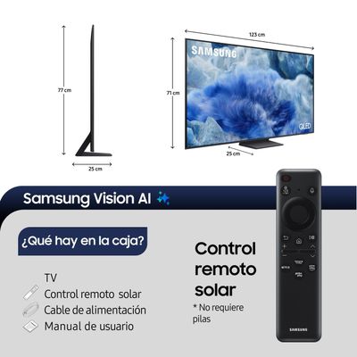 Imagen 2 del producto 55"" QLED Q8F 4K Vision AI Smart TV (2025)