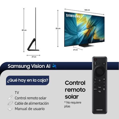 Imagen 2 del producto 65"" OLED S95F 4K Vision AI Smart TV (2025)