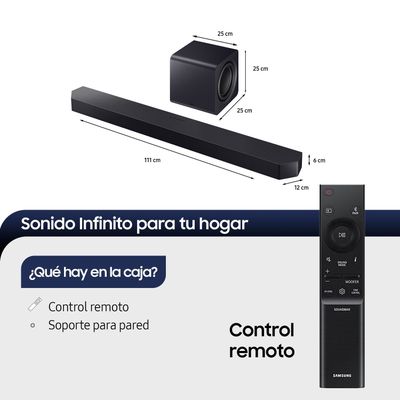 Imagen 2 del producto Q Series Soundbar HW-Q800F Subwoofer 2025