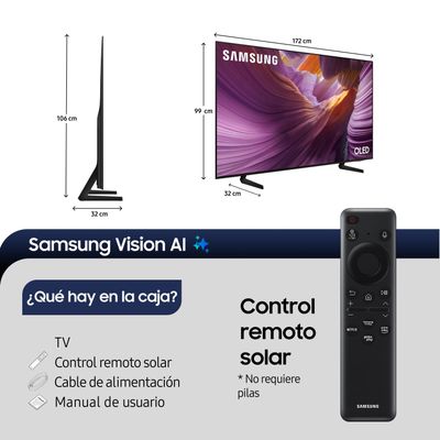Imagen 2 del producto 77"" OLED S85F 4K Vision AI Smart TV (2025)