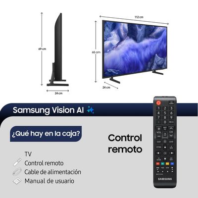 Imagen 2 del producto 50"" QLED QEF1 4K Vision AI Smart TV (2025)