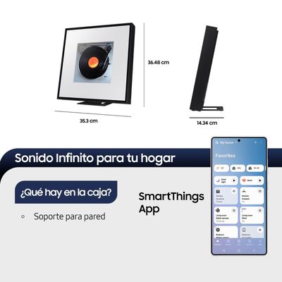 Imagen 2 del producto Music Frame HW-LS60D Frame Design Wireless Speaker