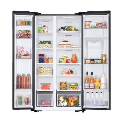 Imagen 2 del producto Refrigerador Side by Side con dispensador 560L Negro