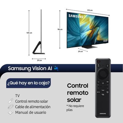 Imagen 2 del producto 77"" OLED S95F 4K Vision AI Smart TV (2025)