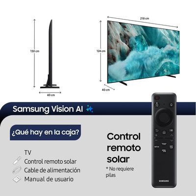 Imagen 2 del producto 98"" QLED Q7FA 4K Vision AI Smart TV (2025)