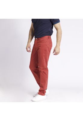 Imagen 2 del producto Pantalón Twill 5 Bolsillos Garment Dye Terracota