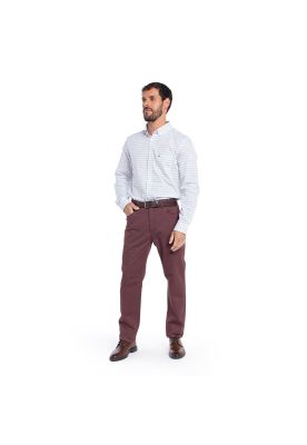 Imagen 2 del producto CAMISA MANGA LARGA OXFORD CUADROS HOMBRE LONDRES.