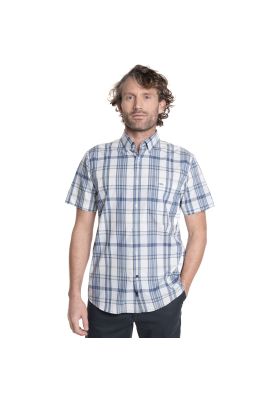 Imagen 1 del producto CAMISA HOMBRE MANGA CORTA ESCOCESA RADIO CITY.