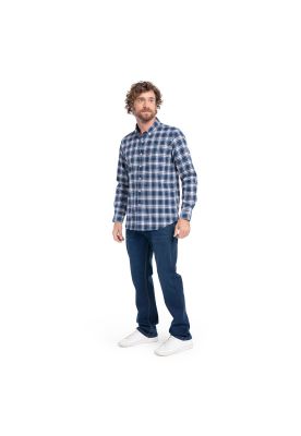 Imagen 2 del producto CAMISA MANGA LARGA OXFORD CUADROS HOMBRE LEON.