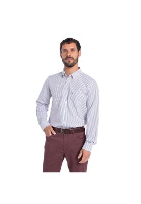 Imagen 1 del producto CAMISA MANGA LARGA OXFORD RAYA HOMBRE BERGEN.