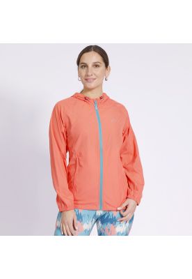 Cortaviento Active Wind Mujer Coral