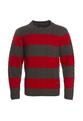 Imagen 2 del producto SWEATER MANGA LARGA RAYAS CUELLO REDONDO