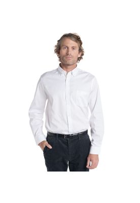 Camisa Hombre Oxford Manga Larga Crosby Algodón