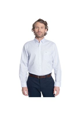 Imagen 1 del producto CAMISA HOMBRE MANGA LARGA SMART CUADROS WALL STREET.