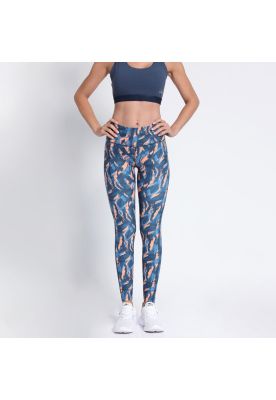 Calza Mujer Cierre Larga Print