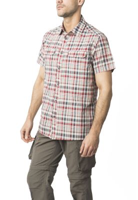 Camisa Outdoor Cuadrillé Gris