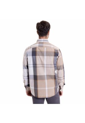 Imagen 2 del producto Camisa Escocesa Regular Fit Beige