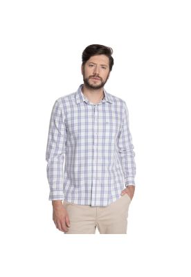 CAMISA HOMBRE CASUAL MANGA LARGA TREVIRA ESCOCESA OVIEDO