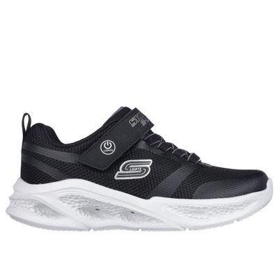 Zapatillas Niño Meteorlights Negro Skechers