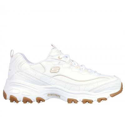 Zapatilla Mujer D'Lites Good Neutral Blanco Skechers