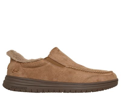 Zapatos Hombre Slip-ins Murette Scofield Beige Skechers